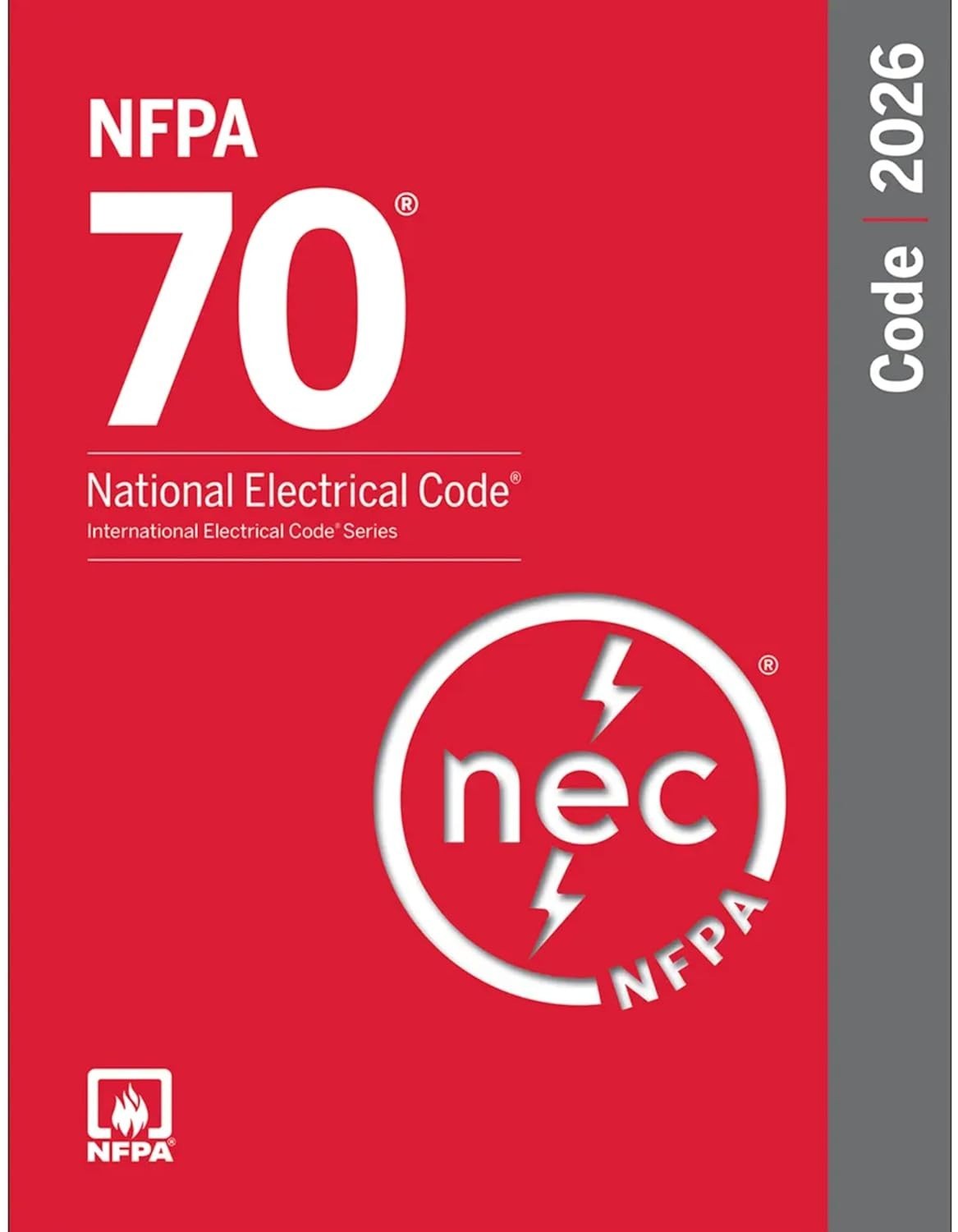 NFPA 70, National Electrical Code : 2026 Edition by National Fire PB USPS
